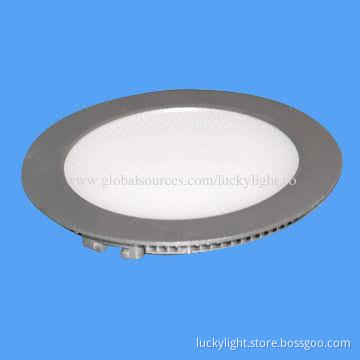 Round LED Panel Lighting with 450 to 560lm Luminous Flux, 10W Power, 100 to 240V AC Input Voltage